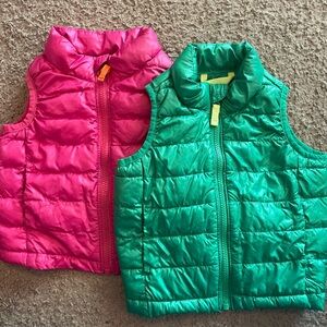 Primary Teal Puffer Vest
